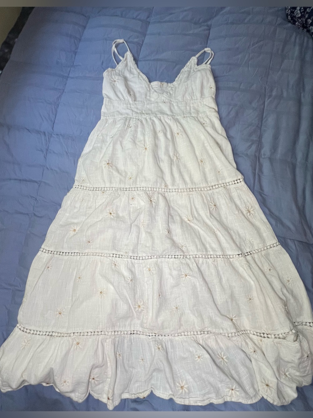 Boho Z&L Maxi Sundress with Spaghetti Straps